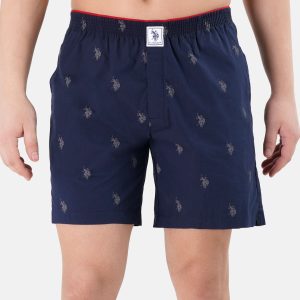 U.S. Polo Assn. Men Navy Blue Printed Boxers Y9I021-195-P1 Price