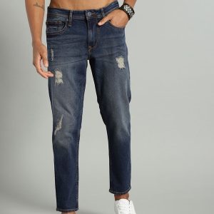 Roadster Regular Men Dark Blue Jeans