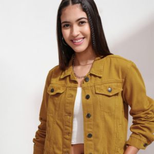Tokyo Talkies Full Sleeve Solid Women Jacket