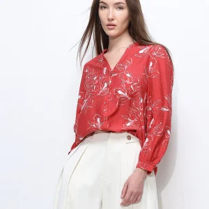 Women-Floral-Printed-Top