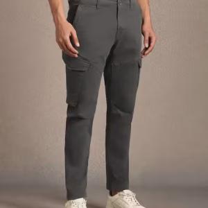 Louis Philippe Jeans Men Tapered Fit Trousers