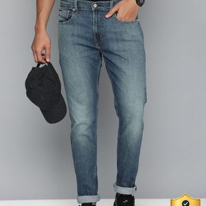 LEVI'S 512 Tapered Fit Men Blue Jeans