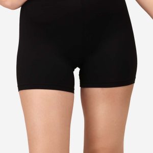 Soie Women Mid Rise Soft Polyamide Spandex Mid Thigh Length Cycling Shorts Price