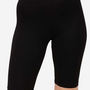 SOIE Women Mid Rise Soft Polyamide Spandex Knee Length Cycling shorts Price