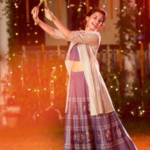 AURELIA Women Off White Ethnic Motifs Printed Kurta Price