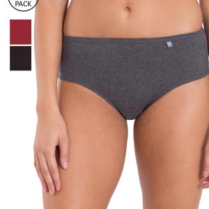 Jockey Women Pack of 3 Solid Assorted Hipster Briefs 1406-0310 Price