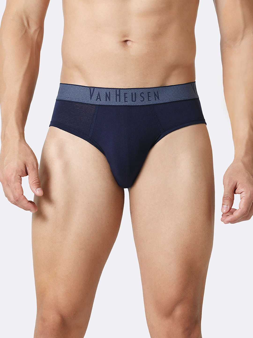 Van Heusen Men Colour Fresh Mesh Stretch AIR Series Briefs 8905325596479 Price