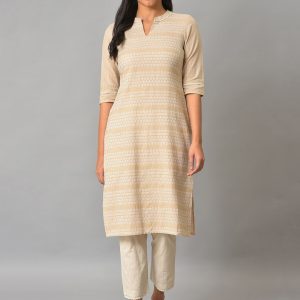 AURELIA Geometric Kurta Price