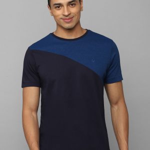 Allen Solly Colourblocked Cotton T-shirt – Best Online Price & Price Comparison