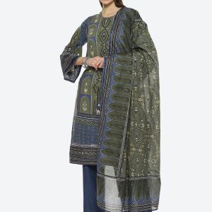 Biba Women Ethnic Motif Printed Kurta With Trousers & Dupatta Price