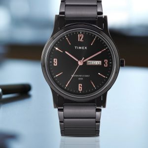 Timex Men Black Analogue Watch – TW000R438 Price