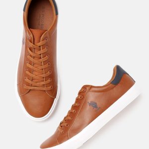 U.S. Polo Assn. Men Tan Brown MADRYN 2.O Sneakers Price