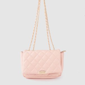 Lino Perros Pink Quilted Shoulder Bag Price