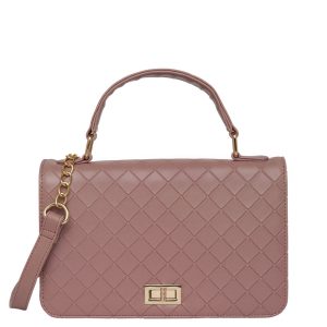 Lavie Aten Women Pink Medium Satchel Price