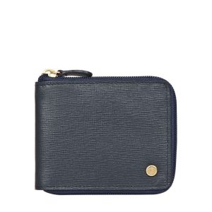 Hidesign Men Leather Zip Around Wallet with SD Card Holder Price