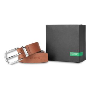 United Colors of Benetton Men Leather Belt Price