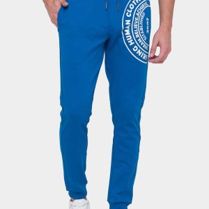 Being Human Men Blue Solid Joggers Price