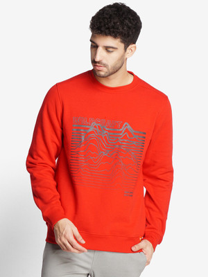 Wildcraft Full Sleeve Graphic Print Men Sweatshirt