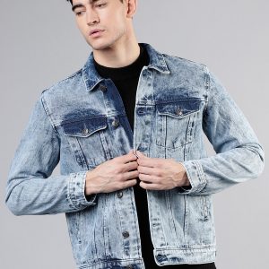 HIGHLANDER Full Sleeve Washed Men Jacket