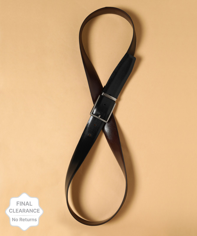 LOUIS PHILIPPE Men Formal, Party Multicolor Genuine Leather Reversible Belt