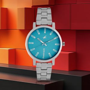 Fastrack Fundamentals Quartz Analog With Blue Dial Watch For Girls - Nt68010sm02